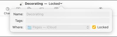When it comes to protecting private photos & videos, password protection is always the best option. Lock A Pages Document On Mac Apple Support