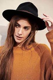 Wythe Leather Band Felt Hat Women Hats Fashion Hats For Women Fashion Cap