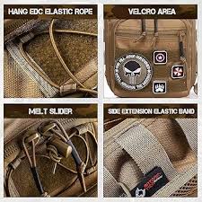 Amazon.com: ANTARCTICA Tactical Sling Pack Military Shoulder Bag Molle  Assault Range Bag Backpack 1050D : Sports & Outdoors