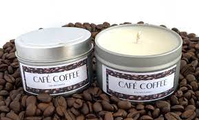 Coffee Scented Candle Soy Wax Candle Coffee Lover Gift Etsy Coffee Scented Candles Soy Wax Candles Coffee Candle