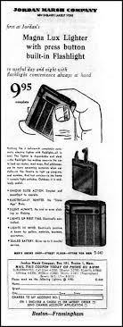 Vintage Advertising For The Magna Lux Fumalux Fl400 Electric Lighter Pocket Flashlight In The Boston Globe Newspaper October 5 1955 Pocket Flashlights Electric Lighter Vintage Advertisements