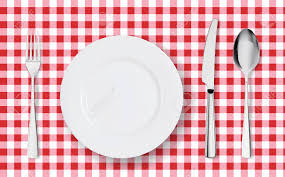 25 spring centerpieces that set the table in style. Top View Of Table Place Setting For Dinner On Red Tablecloth Royalty Free Cliparts Vectors And Stock Illustration Image 104219048