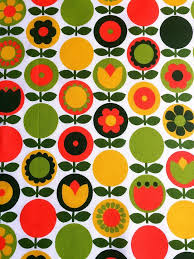 Design your everyday with removable mod floral wallpaper you'll love. 60s Mod Swedish Vintage Fabric With A Scandinavian Floral Pattern Mid Century Modern Cotton Fabric Retro Sewing Pattern Floral Pattern Pattern Case