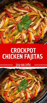Crockpot Chicken Fajitas Recipe Recipeforchickenfajitas Crockpot Chicken Fajitas Recipe When Li Fajita Recipe Chicken Fajita Recipe Chicken Fajitas Crockpot
