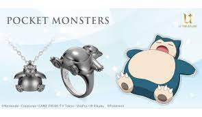 U-Treasure Announces Pokemon Ring and Necklace Inspired by Snorlax | MOSHI  MOSHI NIPPON | もしもしにっぽん