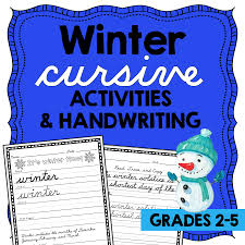 Winter Cursive Handwriting Practice D Nealian Handwriting Practice Daily Cursive Cursive Activities Cursive Handwriting Practice Learning Cursive