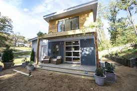650 Sq Ft Urban Micro Home Is A Small House For Outdoorsy Couple Micro House Tiny House Design Small House Plans