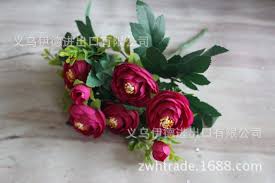 婚庆用品 厂家直销广州仿真花批发叉春色茶玫家居装饰假花婚庆 阿里巴巴