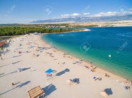 Wide variety for all budgets & family sizes. Pag Croatia August 30 2014 Aerial View Of Beach And Clubs Stock Photo Picture And Royalty Free Image Image 77429529