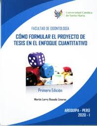 Detalles de: Cómo Formular el Proyecto de Tesis en el Enfoque Cuantitativo  › Catálogo en línea Koha