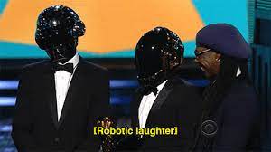 Funny Pictures Daft Punk Funny Daft Punk Laughing Gif