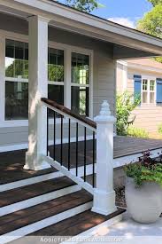 Product titlewrought iron handrail, fit 2 or 3 . 20 Diy Front Step Ideas Creative Ideas For Front Entry Steps