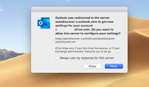 Disable Auto Discover For Outlook In Mac With Office 365 Stop Outlook Was Redirected To The Server Autodiscover S Outlook Outlook Microsoft Outlook How To Get
