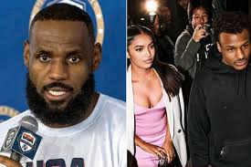 30 Minutes Ago! Lebron James has broken his silence after a series of viral  photos on social media of his son Bronny James and Natalia Bryant, Kobe  Bryant's daughter. What Lebron said