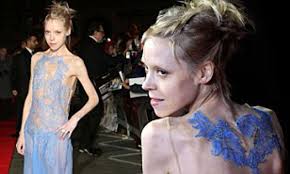 And weight is 55 kg. Bfi London Film Festival 2012 Antonia Campbell Hughes Displays Her Very Gaunt Frame In A Sheer Dress Daily Mail Online