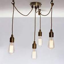 Vintage retro industrial ceiling wall light lamp fitting long cage shade light. Lamps And Lights Lamps And Lighting Parts Spares Components Flex Etc