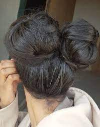 hair bun double buns hairstyle tow bun hair style hairstyle bun donuts hair تسريحة الكعكتين كعكتين الشعر double hair buns bun hairstyles double buns