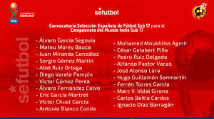 Maybe you would like to learn more about one of these? Santi Denia Da La Lista De La Sub 17 Para El Mundial De La India As Com