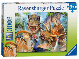 Ravensburger 300 piece jigsaw puzzle the dog family (one piece missing). Ravensburger Delighted Dinos Xxl 300 Piece Jigsaw Puzzle Buy Online In Andorra At Andorra Desertcart Com Productid 59095029