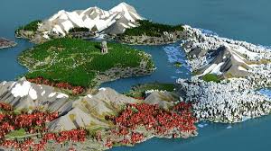 With this server you can play with your friends online over the internet in creative or survival. Ixellior Rtx Minecraft Terrain Map Free Download In 2021 Minecraft Survival Map Minecraft Terrain Map