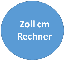 Zoll in cm umrechnen oder cm in Zoll Umrechnung 2023