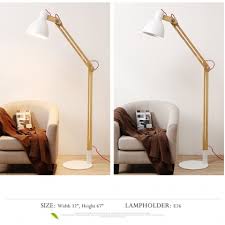 Our extensive collection includes hanging lanterns, wall lights and table lamps. Tomons 67 Wood Task Floor Lamp Alimart