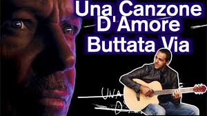 Una canzone d'amore buttata via. Una Canzone D Amore Buttata Via Vasco Rossi Chitarra Youtube