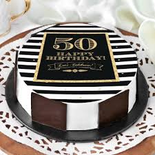 220,000+ vectors, stock photos & psd files. 50th Birthday Cake For Him Half Kg Gift Send Single Pages Gifts Online Hd1108833 Igp Com