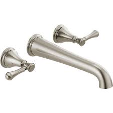 Check spelling or type a new query. Delta Cassidy Wall Mount Bathtub Faucet 13 25 In Stainless Steel T5797 Sswl Rona