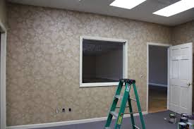 80 S Party Room Psa Not A Good Idea To Paint Over Wallpaper You Ll See Why Soon Painting Over Wallpaper Lighted Bathroom Mirror Bathroom Mirror