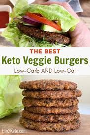 The Best Keto Veggie Burger Low In Carbs Vegan Keto Recipes Veggie Burgers Recipe Veggie Keto