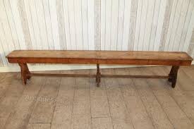 victorian oak kitchen benches