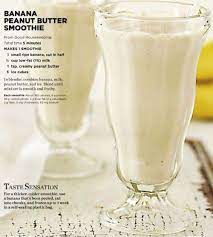 Banana Peanut Butter Smoothie Peanut Butter Smoothie Peanutbutter Smoothie Recipes Smoothie Recipes