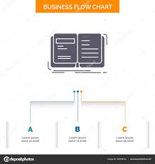 Author Book Open Story Storytelling Business Flow Chart