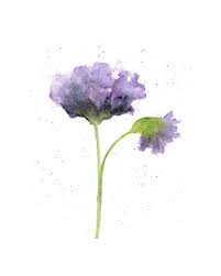Watercolor Flower Flower Art Watercolor Poppies Abstract Etsy Watercolor Flowers Paintings Abstract Flower Painting Abstract Watercolor Flower
