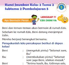 Download jawaban halaman 39 bahasa indonesia kelas 12. Lengkap Kunci Jawaban Kelas 2 Tema 2 Subtema 2 Pembelajaran 5 Simple News Kunci Jawaban Lengkap Terbaru