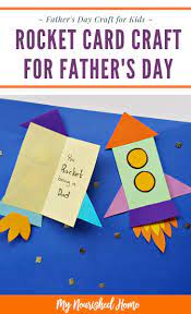 Büromaterial, schreibwaren, lehrmittel und mehr. Rocket Father S Day Card Idea My Nourished Home