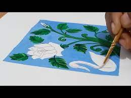 Easy alekhan design in rectangle. Alekhan Rose Alekhan Full Video Youtube