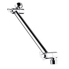 Akdy 12 5 In Adjustable Brass Chrome Polished Shower Head Arm Sh0006 The Home Depot Adjustable Shower Arm Shower Arm Adjustable Shower Head