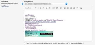 Use Canva To Create A Custom Email Signature I Used 250 Px By 50 Px As There Is No Template For This Classroom Technology How To Be Outgoing Email Signatures
