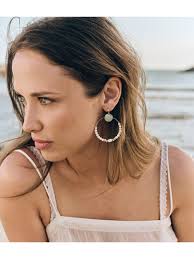 BOUCLES D'OREILLES BY GARANCE BOYE JAUNE