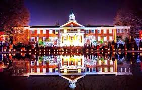 The Festival Of Lights College Campus Elon University Campus