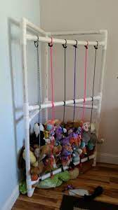 Pvc Stuffed Animal Storage Stuffed Animal Storage Diy Stuffed Animal Storage Kids Room Organization