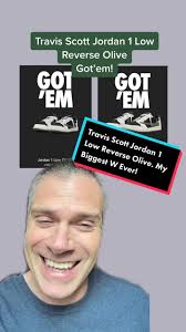 Travis Scott Jordan 1 Low Reverse Olive Got’em! #greenscreen #sneakers  #sneakerhead #travisscott #sneakertok #sneakernews #jordans #jordan1 #snkrs  #hypebeast #sneakergirl