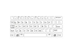 Printable Diagram Printable Blank Keyboard Piano Printable Blank Keyboard Keyboarding Computer Keyboard Kindergarten Worksheets
