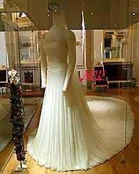 Crown Princess Mette Marit Of Norway S Wedding Dress Display Royal Wedding Dress Historical Wedding Dresses Princess Wedding