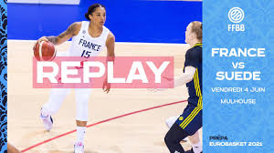 Sachez que cette rencontre de basket peut être diffusée sur la télévision française soit en clair soit sur une chaîne payante. Replay Equipe De France Feminine Preparation Eurobasket Women France Suede Match 1 Youtube