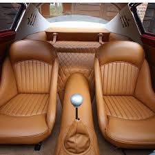 Check Out The Interior Of This Ferrari 250 Tdf Upholstered By Orourkecoachtrimmers Leathercra Custom Car Interior Leather Car Seats Car Interior Upholstery