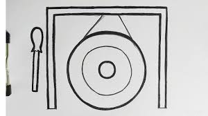 44 gambar alat musik tradisional indonesia serta daerah asal. Cara Mudah Menggambar Alat Musik Tradisional Gong Tutorial Indonesia Youtube