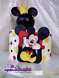 Mickey Mouse Cake By Radmila Mickey Mouse Cake Mickey Mouse Birthday Cake Mickey Mouse Cupcakes